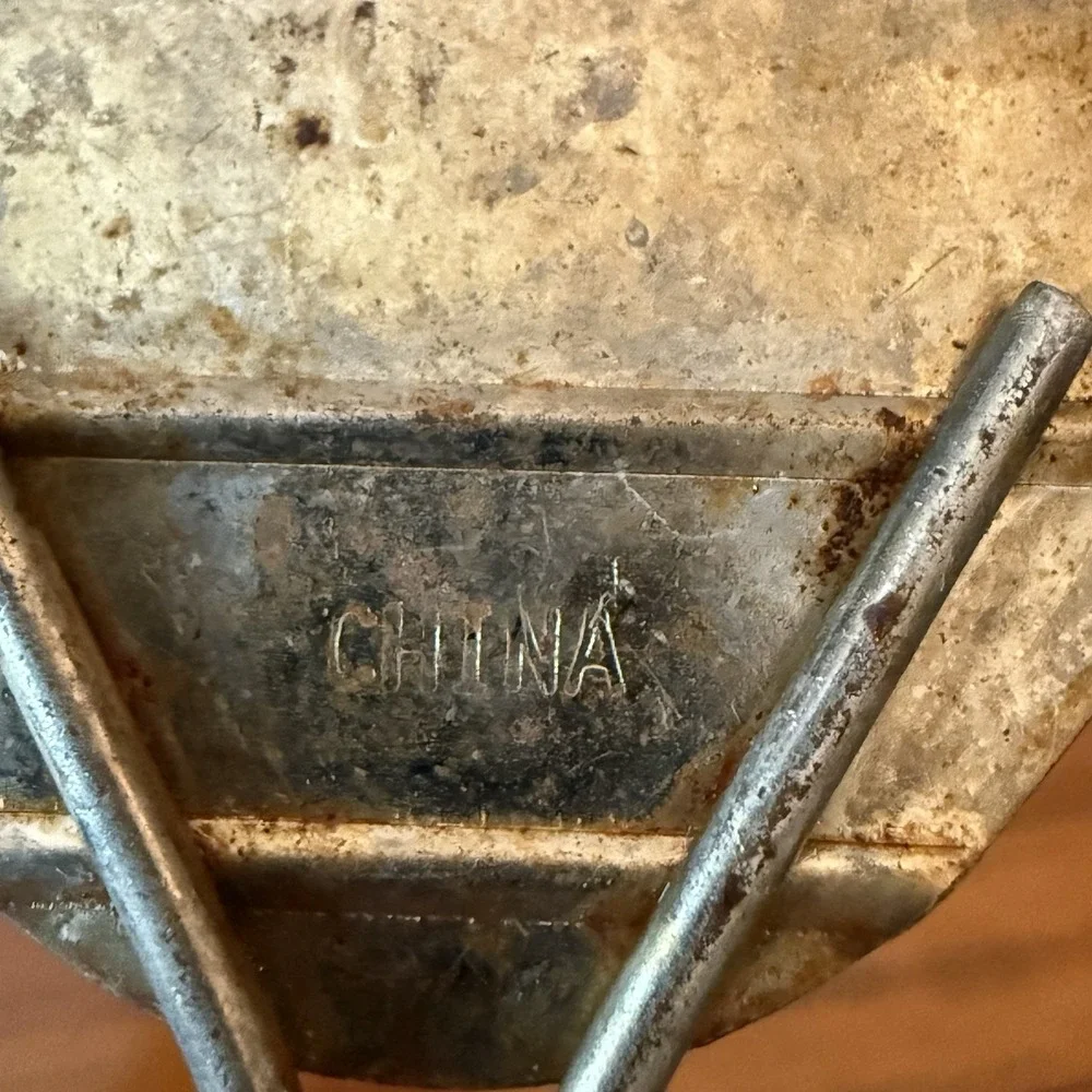 Vintage Wire Handle Slotted Turner Spatula — 10